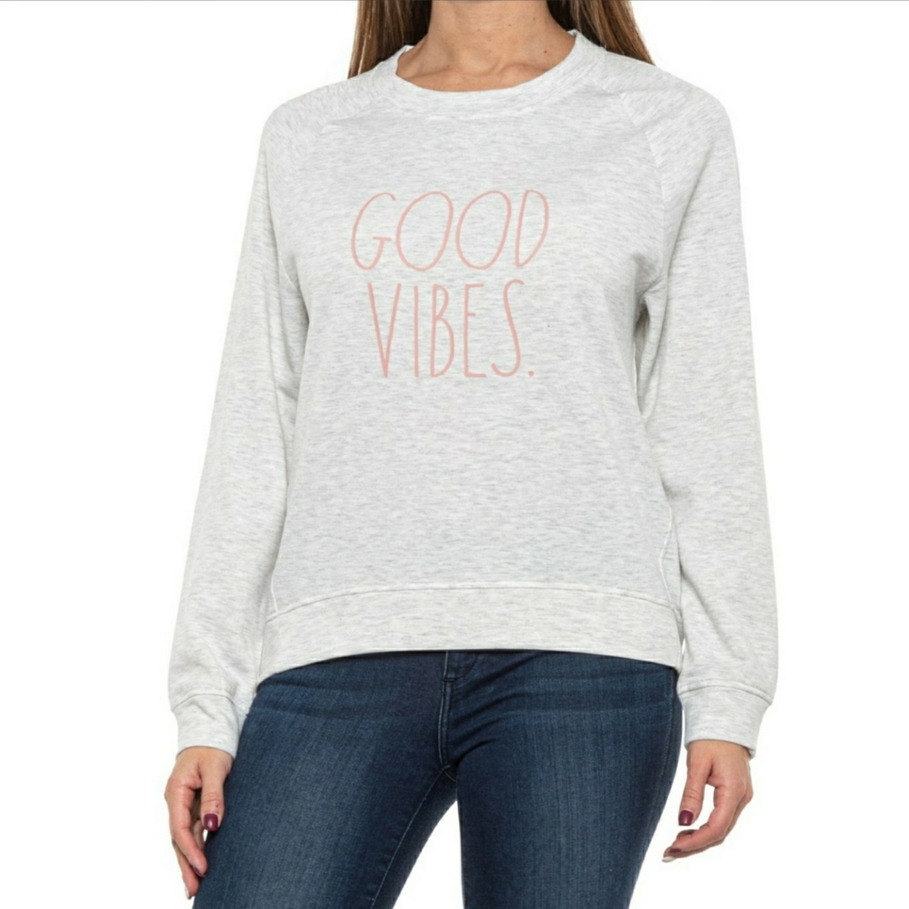 Dunn Sweatshirt  “GOOD VIBES” Size MEDIUM